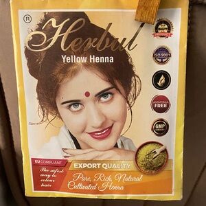 ✨ Yellow Henna – 100% Natural Hair Color ✨